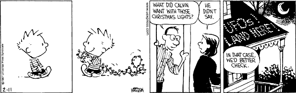 Calvin and Hobbes