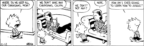 Calvin and Hobbes