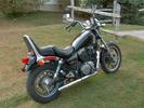 Honda Shadow 750 (right rear)