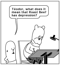 Achewood: Roast Beef’s depression